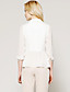  Mesh Quarter Sleeve Blouse/ Inspired by Runway Fashion