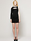  ts ausgeschnitten mini one Ärmel Kleid
