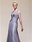  BERNESSA - Robe de Soirée Mousseline Satin