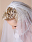  Two-tier Chapel Wedding Veil With Pencil Edge