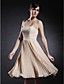  Chiffon A-line Sweetheart Knee-length Cocktail Dress inspired by Taylor Swift