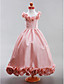  A-line Scoop Floor-length Taffeta Flower Girl Dress