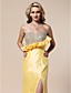 Trumpet/ Mermaid Sweetheart Court Train Taffeta Evening Dress