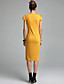  ts stile vintage elevato guaina Abito monospalla (6 colori)