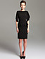  TS Vintage Style Open Sleeve Sheath Dress