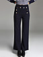  ts stile regale bottoni pantalone gamba larga dettaglio