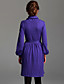  TS Turtle Neck Wool Blend Knit Dress