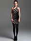  ts asymétrique robe licou bodycon