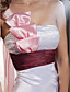  Sheath/ Column One Shoulder Cathedral Train Elastic Silk-like Satin Wedding Dress