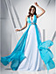  WAPEKA - Kleid für Abendveranstaltung aus Chiffon