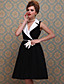  ts d'epoca elegante abito bianco colletto pieno svolgimento