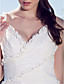  Sheath/Column Straps Floor-length Chiffon Wedding Dress