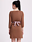  TS Elegant Ruffle Waist Dress