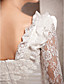  A-line Sweetheart Sweep/Brush Train Wedding Dress