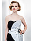  Trumpet/Mermaid Sweetheart Strapless Floor-length Taffeta Evening Dress