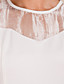  ts modernes robe à volants ceinture creuse