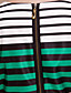  TS Color Stripped Tunic Dress