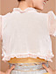  manica corta chiffon / cotone ufficio & carriera giacche / avvolge