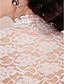  Spitze Hochzeit / Anlass Jacke / Wrap mit Elfenbein