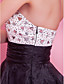  ALETHEA - Robe de Cocktail Organza Satin