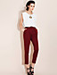  ts zip pantaloni a pieghe delle colture