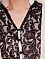 puff ts camisa blusa de encaje de gasa