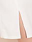  TS Simplicity Open-Slit V-neck Dress