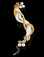  Chic Ladies' Imitation Pearl Bracelet With Tassel