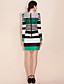  TS Color Stripped Tunic Dress