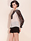  puff ts camisa blusa de encaje de gasa