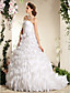  LESLY - Abito da Sposa in Organza e Raso