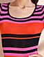  ts heller Streifen Wollkleid