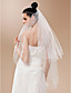  Two-tier Tulle Fingertip Length Veil