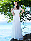  Mantel / Spalte Gericht Zug Chiffon Brautkleid