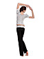  Dancewear Viscose With Mini Spots Yoga Outfit For Ladies More Colors