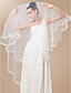  Gorgeous 1 Layer Waltz Length Wedding Veil