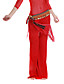 dancewear de poliéster con flecos / rendimiento monedas de vientre cadera bufanda de baile para las damas más colores