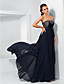  A-line Strapless Chiffon And Lace Evening Dress inspired by Katie Holmes at the 84th Oscar