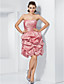  Ball Gown Sweetheart Strapless Short/Mini Taffeta Cocktail Dress
