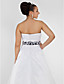  Ball Gown Sweetheart cappella treno Satin plus size abito da sposa