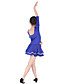  linda dancewear viscose vestido de dança latina para crianças mais cores