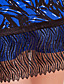  ts pizzo stampa banane tagliate vestito