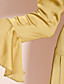  ts Flair Ärmel falten Kleid (mehr Farbe)