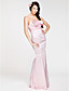  Trumpet/ Mermaid Sweetheart Floor-length Stretch Satin Bridesmaid Dress