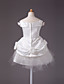 Ball Gown Off-the-shoulder Knee-length Satin Sleeveless Flower Girl Dress