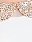  ts paillet krave organza peplum dress