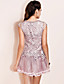  TS Beaded Net Tulle Dress