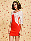  TS Lace Sleeve Bodycon Dress