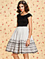  ts vintage blonder foret swing kjole