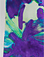  guaina / colonna capestro caviglia-lunghezza del pattern / satin abito da sera di stampa